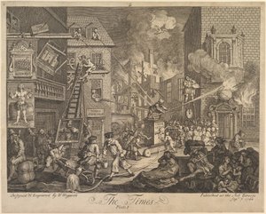 Ajat, taulu 1 tekijältä William Hogarth