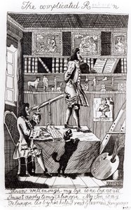 Monimutkainen Richardson, 1724 tekijältä William Hogarth