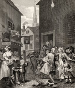 Times of the Day: Noon, teoksesta The Works of William Hogarth, julkaistu 1833 tekijältä William Hogarth