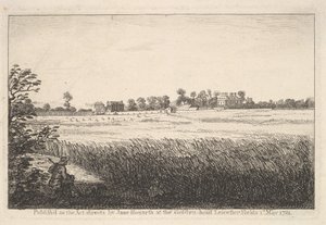 Näkymä Ranbys Housesta, 1. toukokuuta 1781. tekijältä William Hogarth