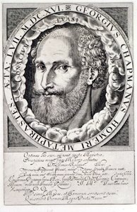 George Chapmanin (n. 1559-1634) muotokuva n. 1609-10