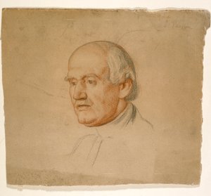 Muotokuva tohtori Bloxhamista, 1860-1870 tekijältä William Holman Hunt