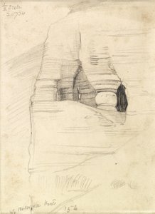 Kivet Wady Zuarassa, Kuolleella merellä, 1854 tekijältä William Holman Hunt