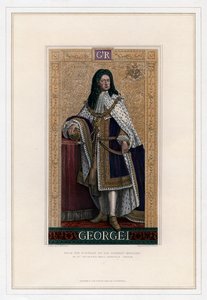 George I, Ison-Britannian kuningas tekijältä William Home Lizars