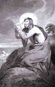 Kristus rukoilee vuorella, siunatun Herramme ja Vapahtajamme Jeesuksen Kristuksen historiasta ja elämästä, pastori J. Milner, julkaisija B. Crosby