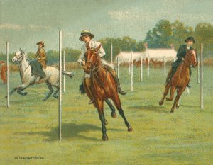 Historialliset ja modernit kilpailut, taipuvat kilpailut (chromolitho)