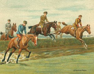 Historialliset ja nykyaikaiset kilpailut, liittoutuneiden upseereille suunnatut tornit (chromolitho)