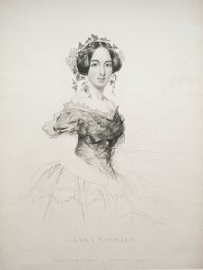 Clara Novello, 1852. tekijältä William Humphreys