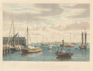 Boston: Laivastontelakan länsipään laivatalolta tekijältä William James Bennett