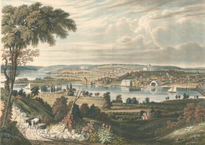 Washingtonin kaupunki: Navy Yardsin takaa, julkaistu 1834.