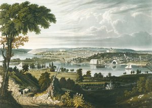 Washingtonin kaupunki Navy Yardin ulkopuolelta tekijältä William James Bennett