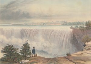 Niagara Falls from the Table Rock, julkaistu 1840.