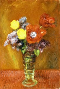 Liljat ja tulppaanit tekijältä William James Glackens