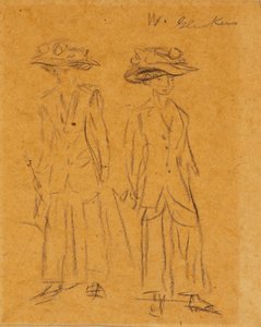Kaksi Naista tekijältä William James Glackens