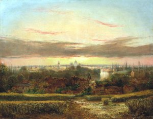 "Näkymä ylhäältä Wandsworth, Westminster ja St Paul
