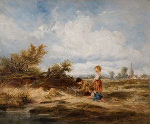 Hampstead Heath - Lintuansa, 1845. tekijältä William James Muller