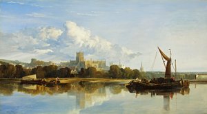 Näkymä Bristolin katedraalille tekijältä William James Muller