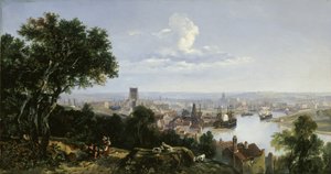 Näkymä Bristoliin Clifton Woodista tekijältä William James Muller