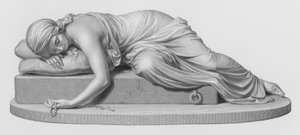 Beatrici Cenci, kaiverrus W Roffe Harriet Hosmerin veistoksesta (kaiverrus)