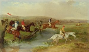 Estejuoksu: The Brook (öljy kankaalle)