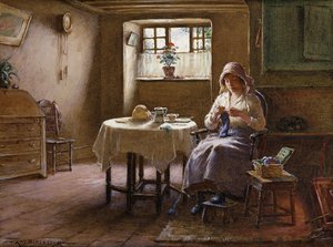 Kalastajan vaimo - Fifeshire Interior,