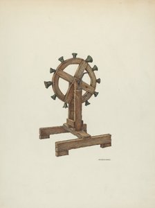 Alttarikellot pyörässä, n. 1941.