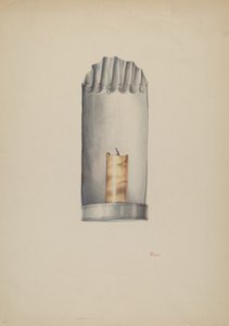 Kynttilänjalka, c. 1940. tekijältä William Kieckhofel
