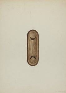 Yksityiskohta, Confessionalin etuosa, 1937. tekijältä William Kieckhofel
