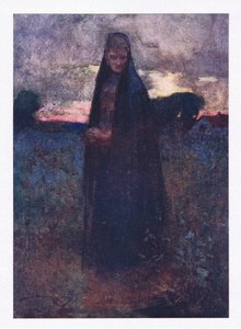 Hän jäi vain kaikesta vaarattomasta junasta, pohdiskelevan tasangon surullinen historioitsija (väri litho) tekijältä William Lee Hankey