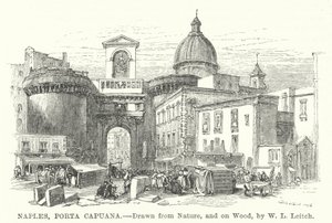 Napoli, Porta Capuana (kaiverrus)