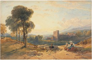 Maisema, Italia tekijältä William Leighton Leitch