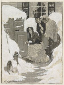 Luonnos kirjakuvitukseen