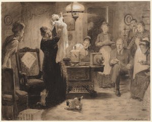 Piirros kuvaan Pysyvä vauva, 1912.