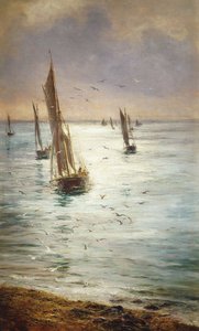 Paluumatkalla oleva, tekijältä William Lionel Wyllie