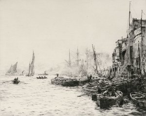 Vanha Limehouse tekijältä William Lionel Wyllie