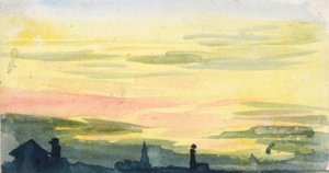Auringonlasku tekijältä William Lionel Wyllie