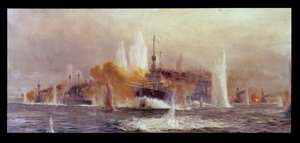 Jyllannin taistelu vuonna 1916 tekijältä William Lionel Wyllie