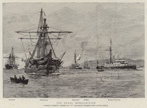 Merivoimien mobilisaatio tekijältä William Lionel Wyllie