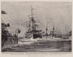 The Naval Review off Kingstownin kunniaksi kuningattaren vierailulle, Steam Tactics