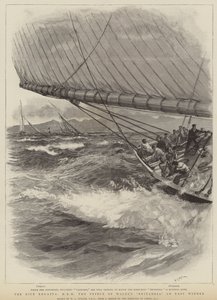 Nizzan regatta, HRH Walesin prinssin Britannia ja helppo voittaja tekijältä William Lionel Wyllie