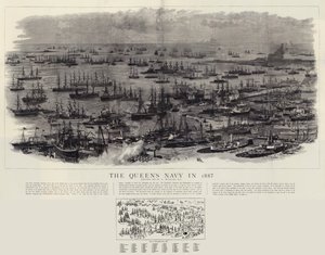 Kuningattaren laivasto vuonna 1887
