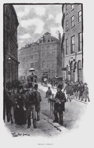 Broad Street (litho) tekijältä William Luker