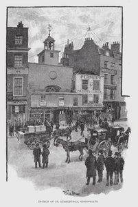 Pyhän Ethelburgan kirkko, Bishopsgate (jäseniä) tekijältä William Luker