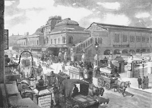 Liverpool Streetin asema, 1891