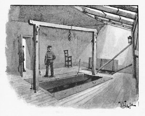 Newgate - Gallows, 1891