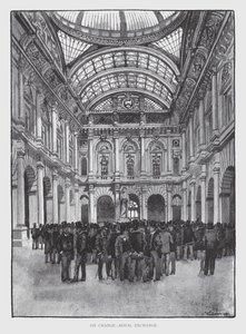 On Change, Royal Exchange (litho) tekijältä William Luker