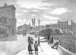 Smithfield and St. Bartholomews Hospital, 1891 tekijältä William Luker