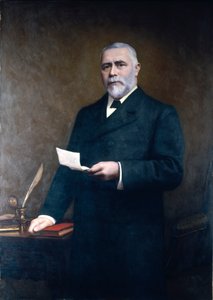 Sir William White (1845-1913), noin 1902 (öljy kankaalle). tekijältä William Mainwaring Palin