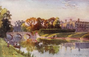 Clare College ja Bridge Camista, syysilta tekijältä William Matthison