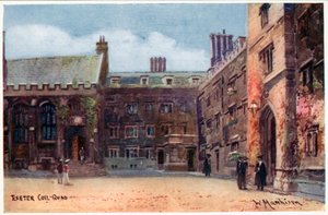 Exeter College, Quad tekijältä William Matthison